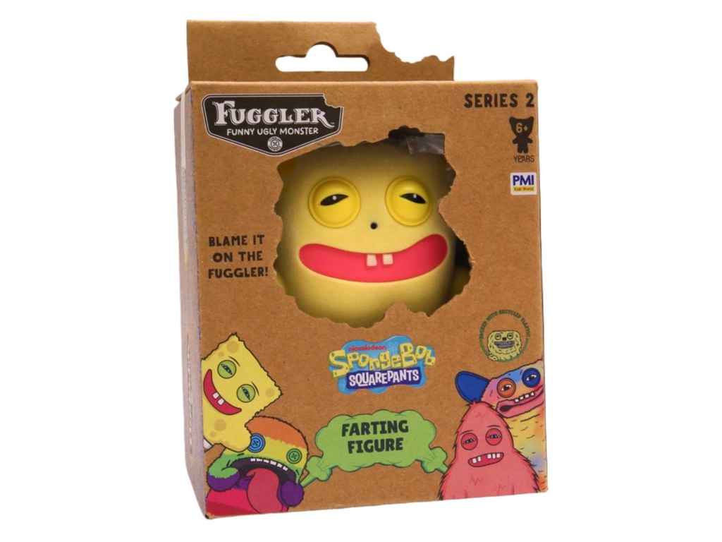 Игровая фигурка интерактивная Fuggler Спанч Боб Квадратные Брюки Серия 2, 8 см, звуковые эффекты