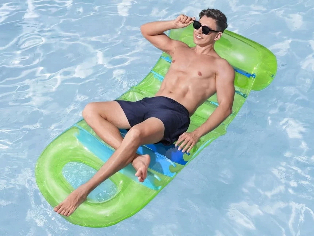 Матрас надувной шезлонг 193x80 см, с регулируемой спинкой, 43962, Bestway