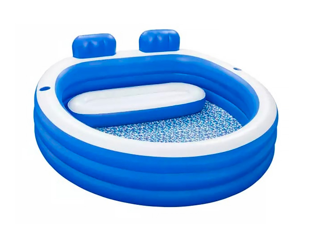Басейн сімейний надувний із сидінням Splash Paradise. Bestway 54422