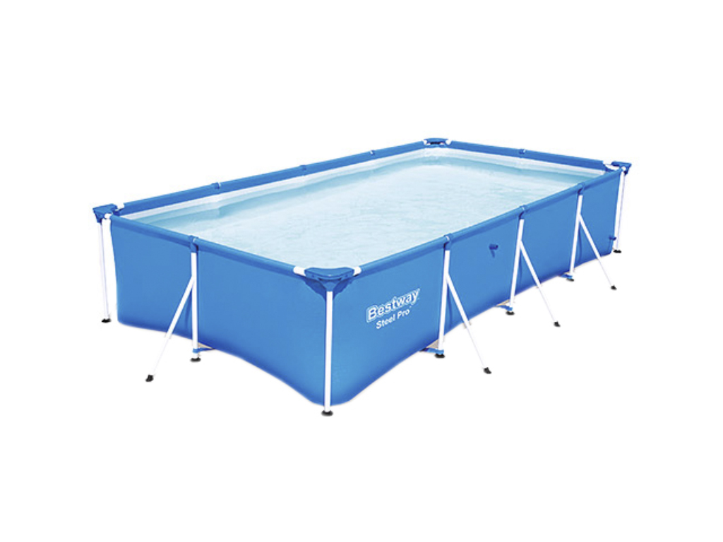 Бассейн каркасный прямоугольный Steel Pro. Bestway 56405