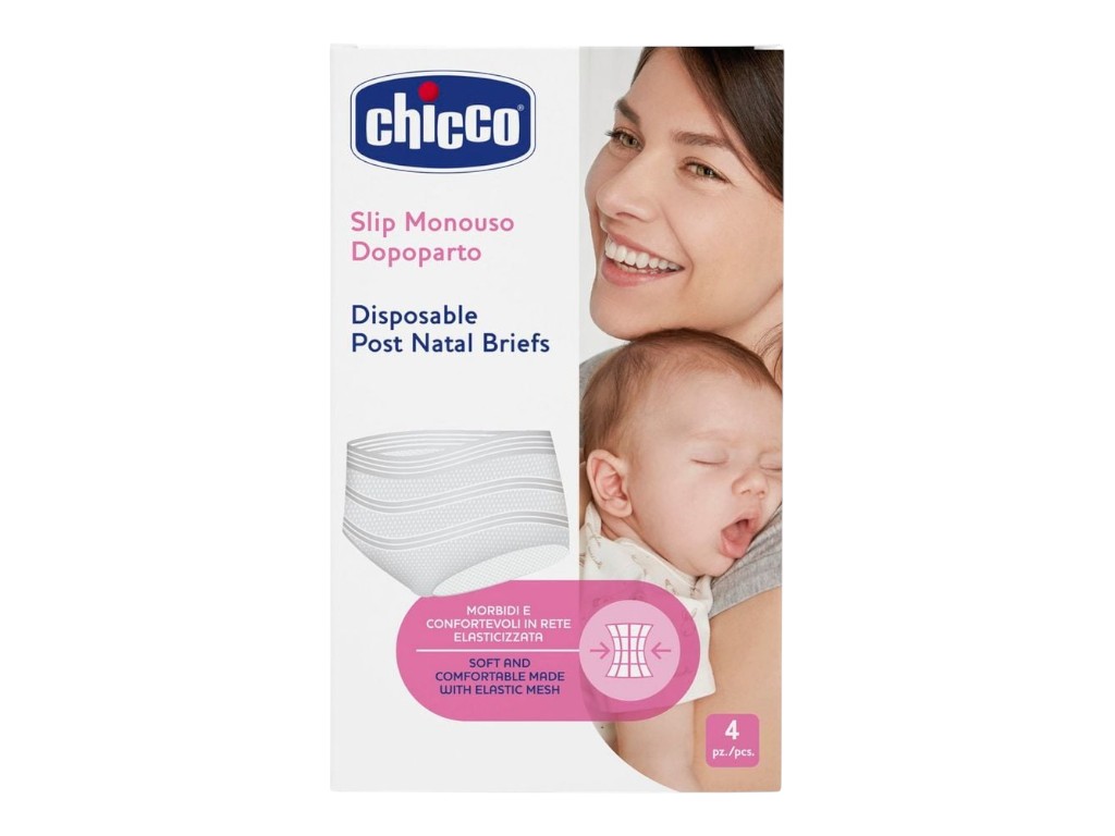 Трусы-шорты одноразовые для первых дней после родов, 4 шт. Chicco