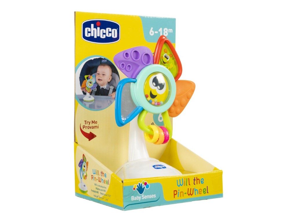 Игрушка на присоске "Ветряная мельница Уилл", Chicco