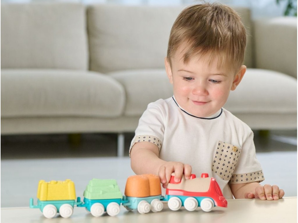 Игровой набор Eco+ Детская железная дорога, Chicco