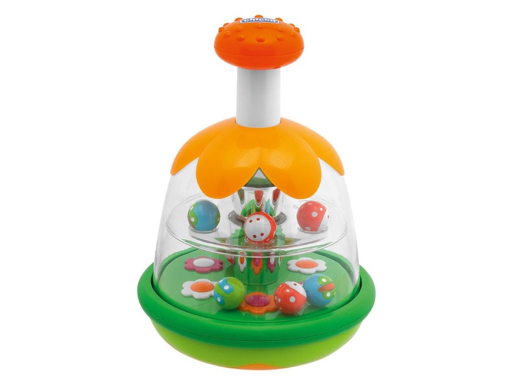 Игрушка-волчок Радуга, Chicco, 2 вида (цена за 1 шт)