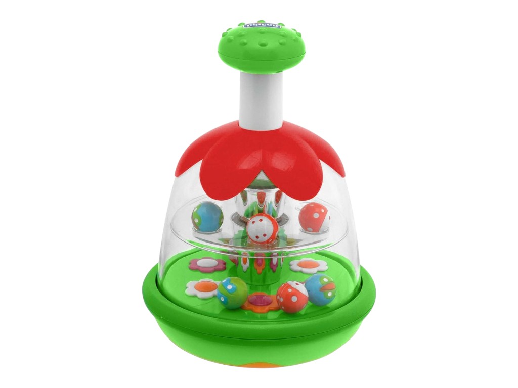Игрушка-волчок Радуга, Chicco, 2 вида (цена за 1 шт)