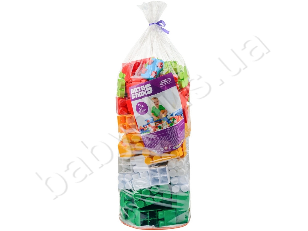 Конструктор Авто-Блок №5. 114 деталей. Colorplast 1814