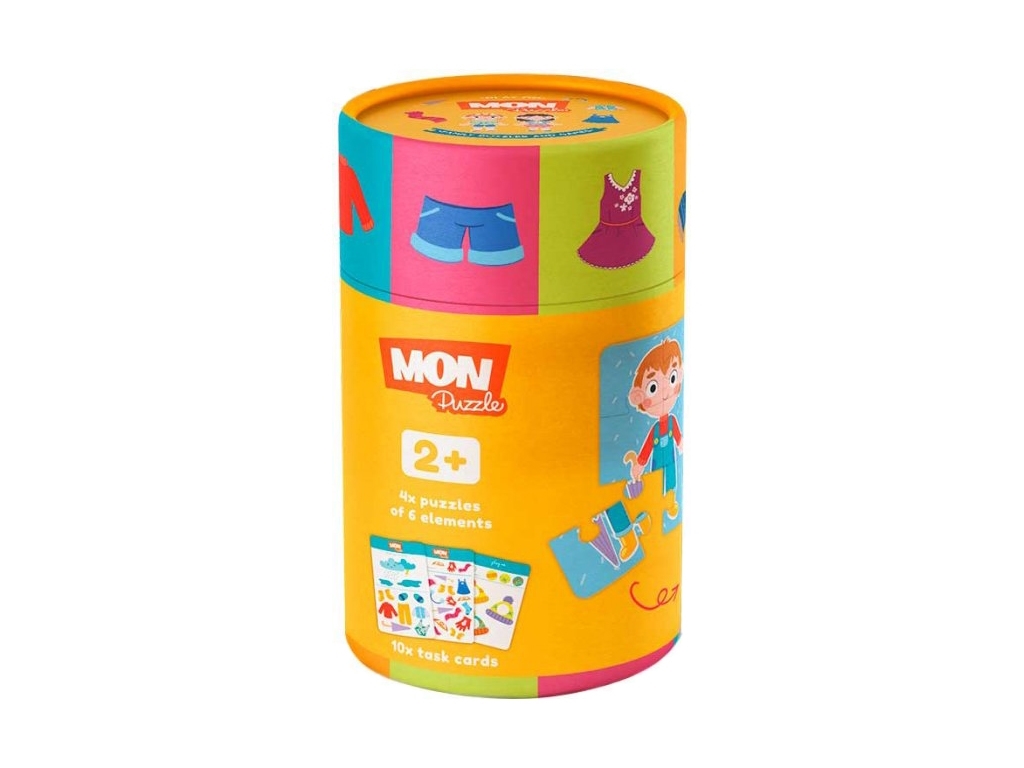 Пазл и игра Одежда и времени года, Mon Puzzle