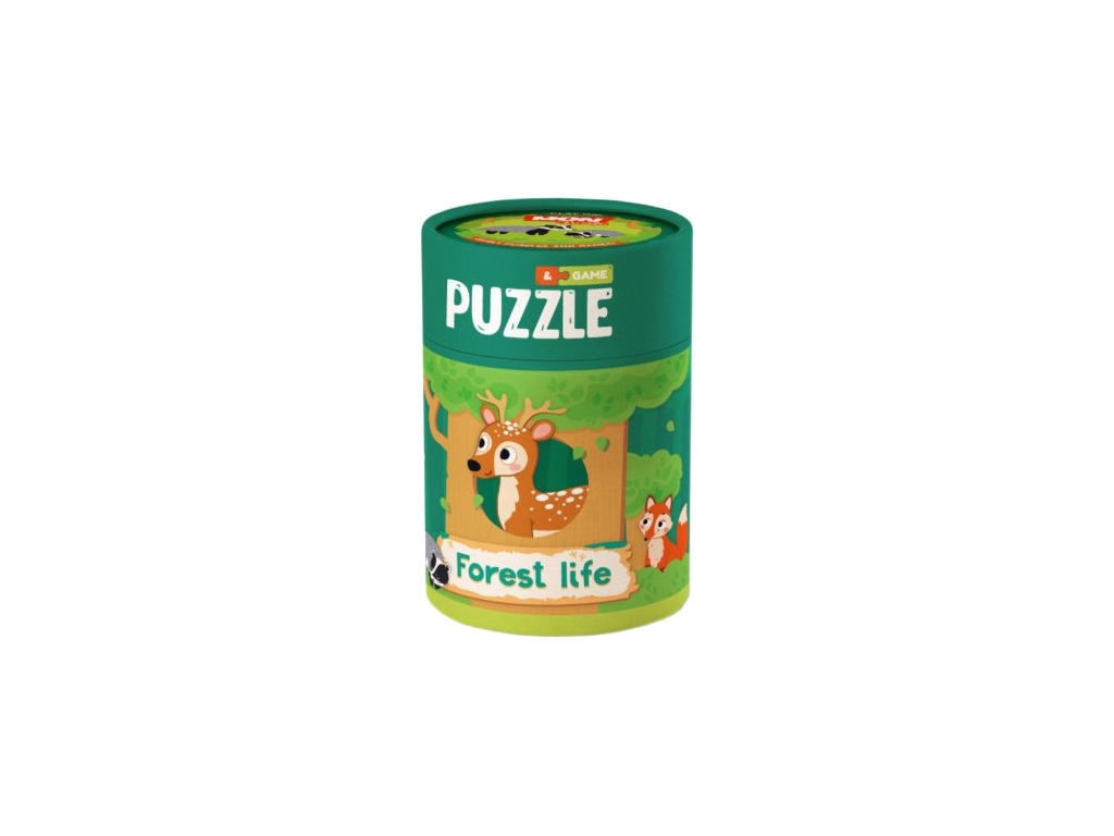 Пазл и игра Зоология для Малышей, Жизнь в лесу, Mon Puzzle