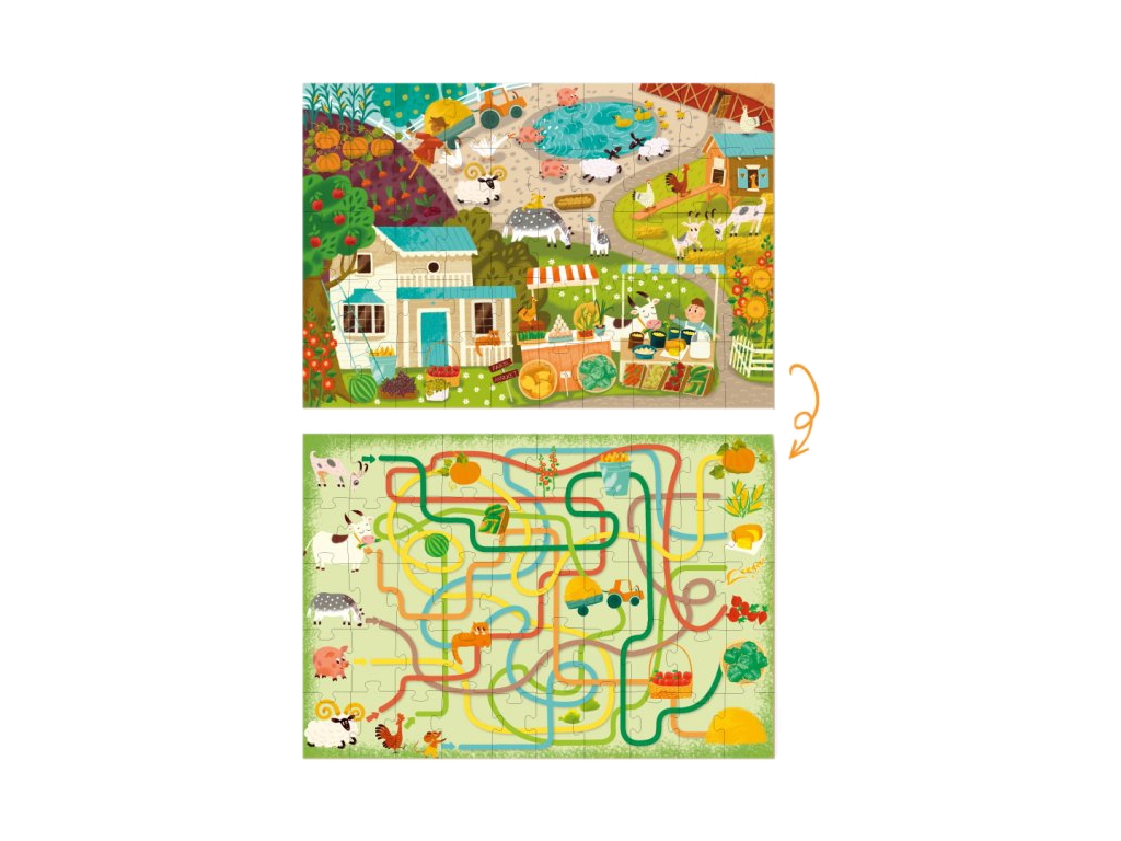 Пазл и игра Обсервационный, Сельские происшествия, Mon Puzzle