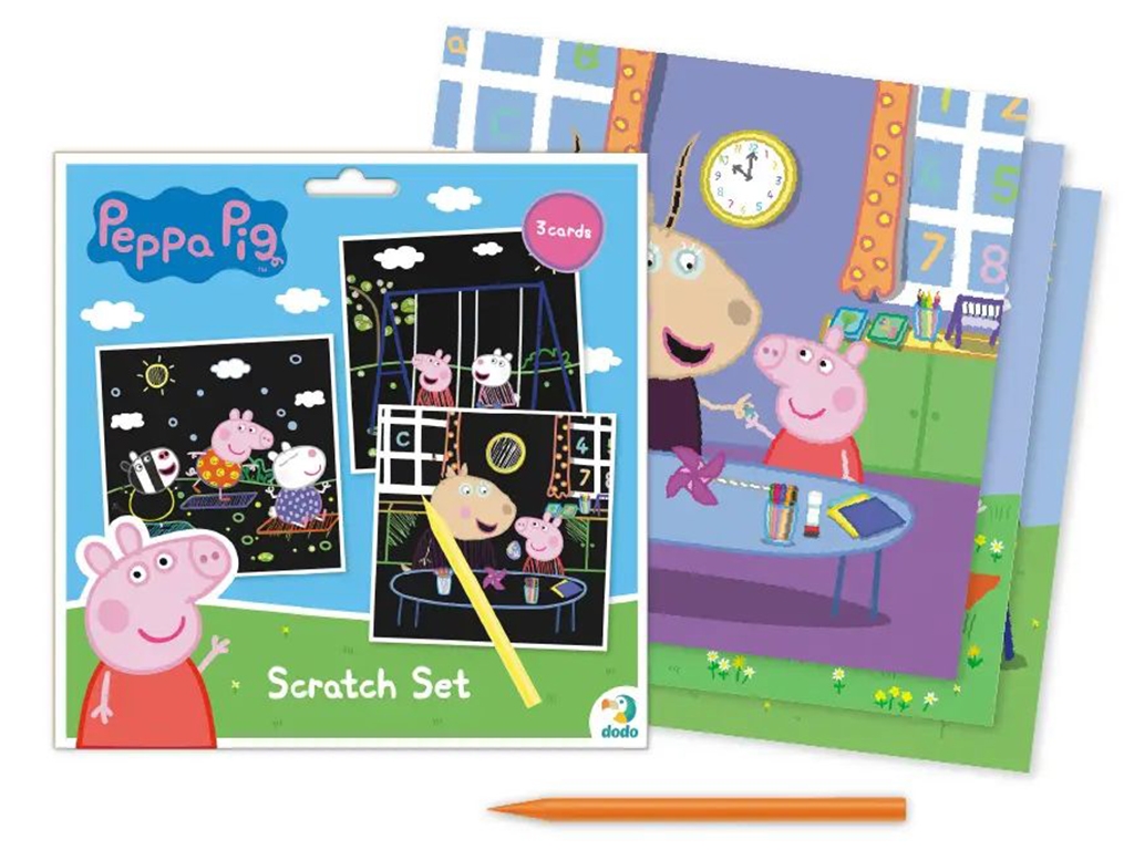 Набор гравюр Peppa Pig, DoDo 200186