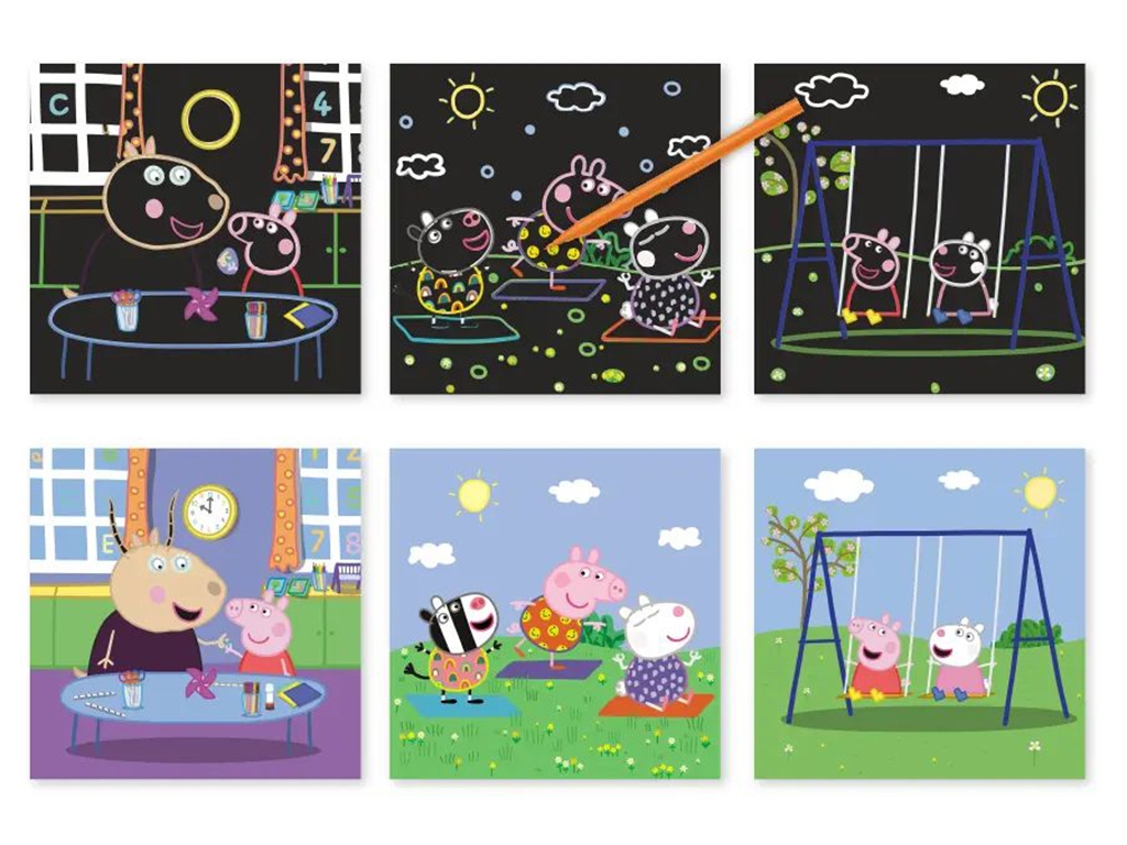 Набор гравюр Peppa Pig, DoDo 200186