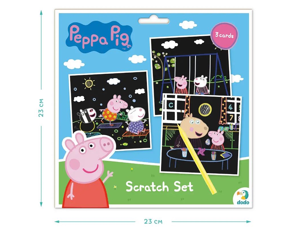 Набор гравюр Peppa Pig, DoDo 200186