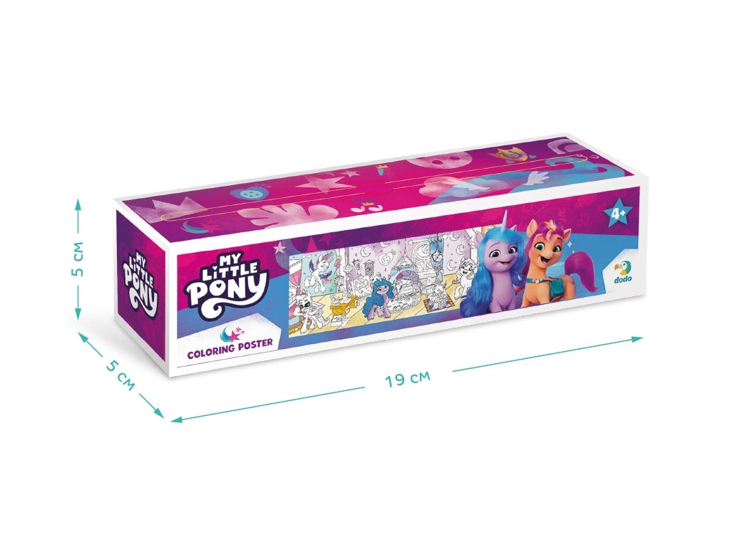 Розмальовка My Little Pony Друзі 70х16 см, DoDo