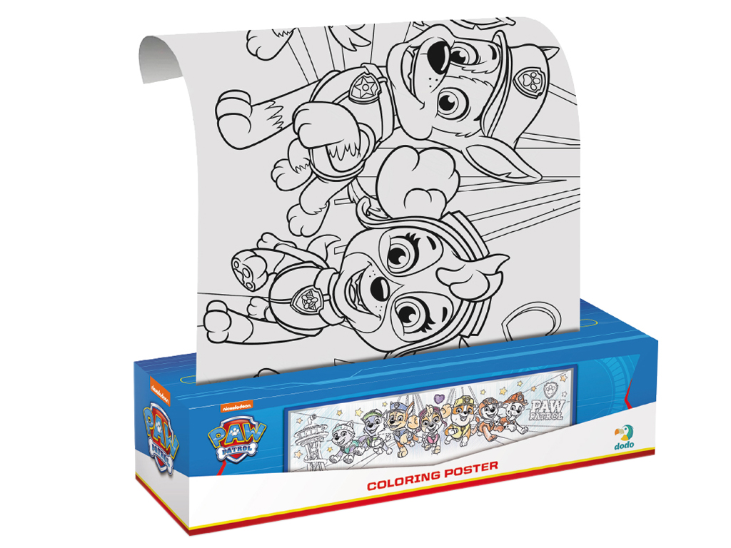 Розмальовка "Paw Patrol. Друзі", для віку 3+, Dodo