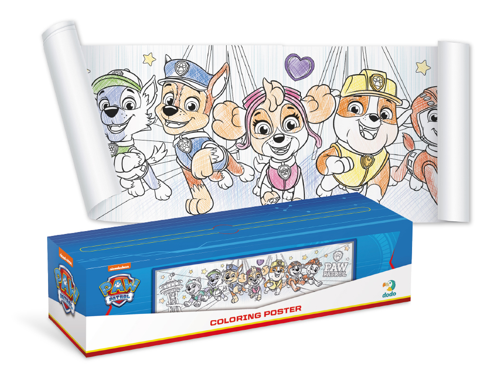 Розмальовка "Paw Patrol. Друзі", для віку 3+, Dodo