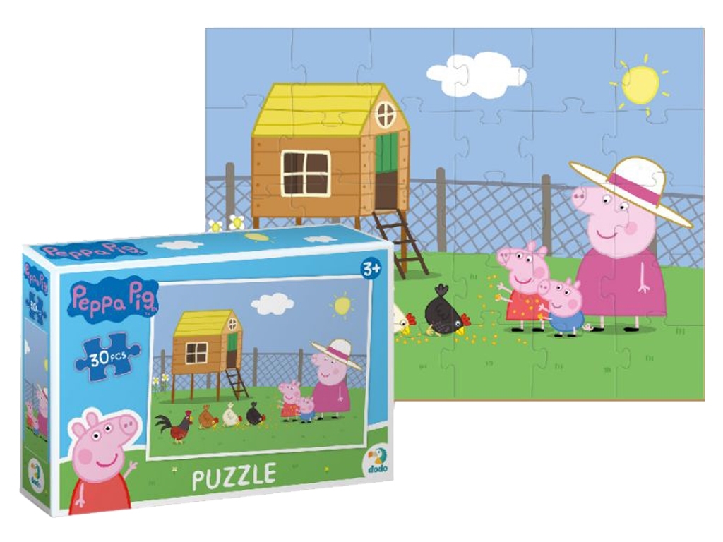 Пазл Peppa Pig, 30 елементів, DoDo 200301