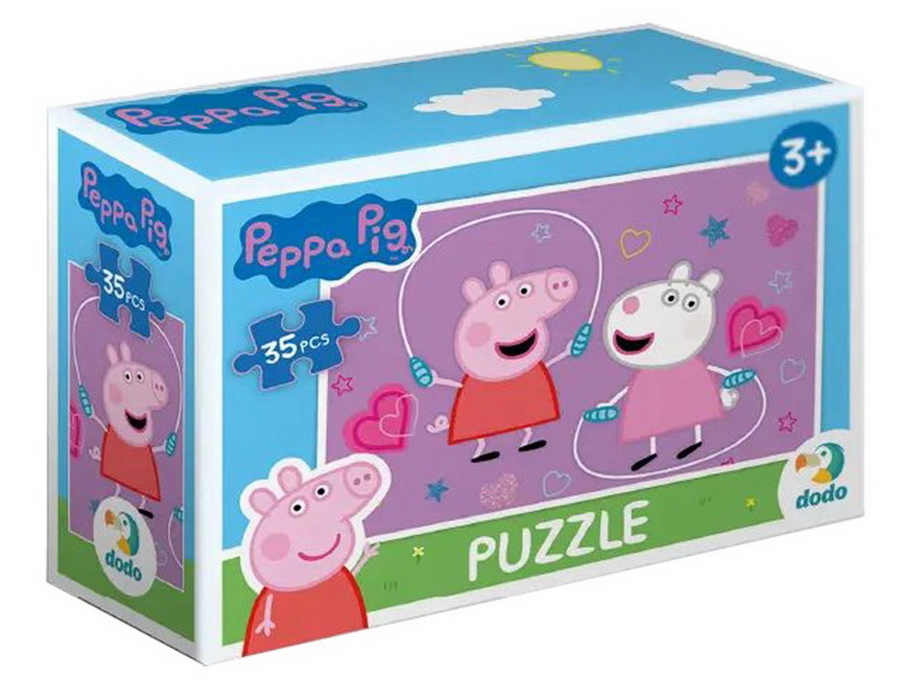 Пазл-мини Peppa Pig, 35 элементов, DoDo 200334