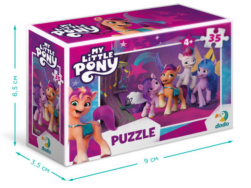 Пазл-міні My Little Pony, 35 елементів, DoDo