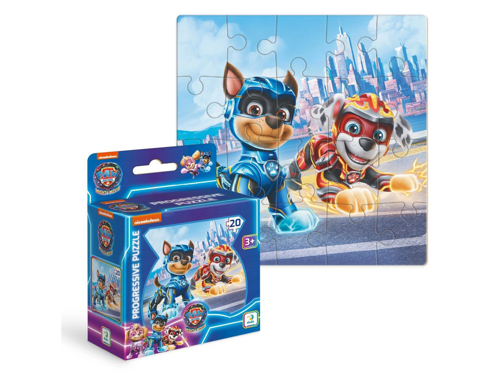 Пазл Paw Patrol Гонщик и Маршал, 20 элементов, DoDo 200469