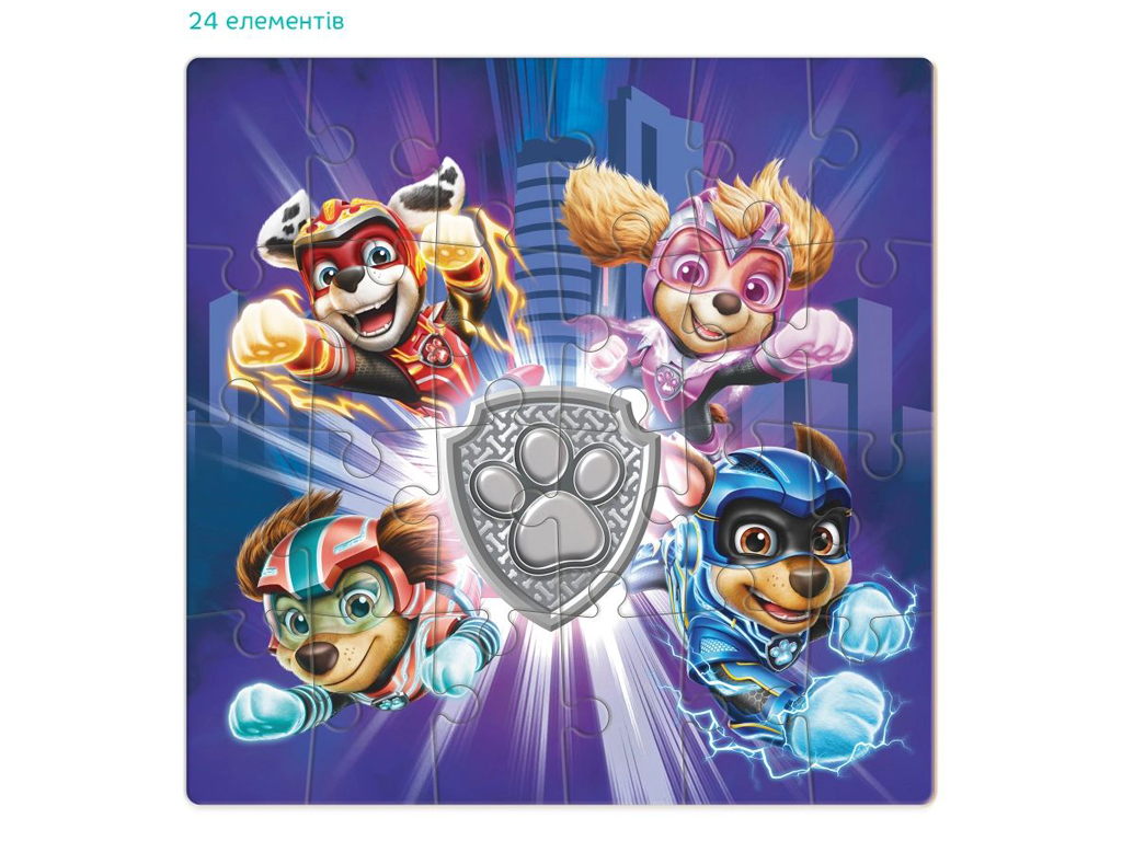 Пазл Paw Patrol Могутні герої, 24 елемента, DoDo 200470