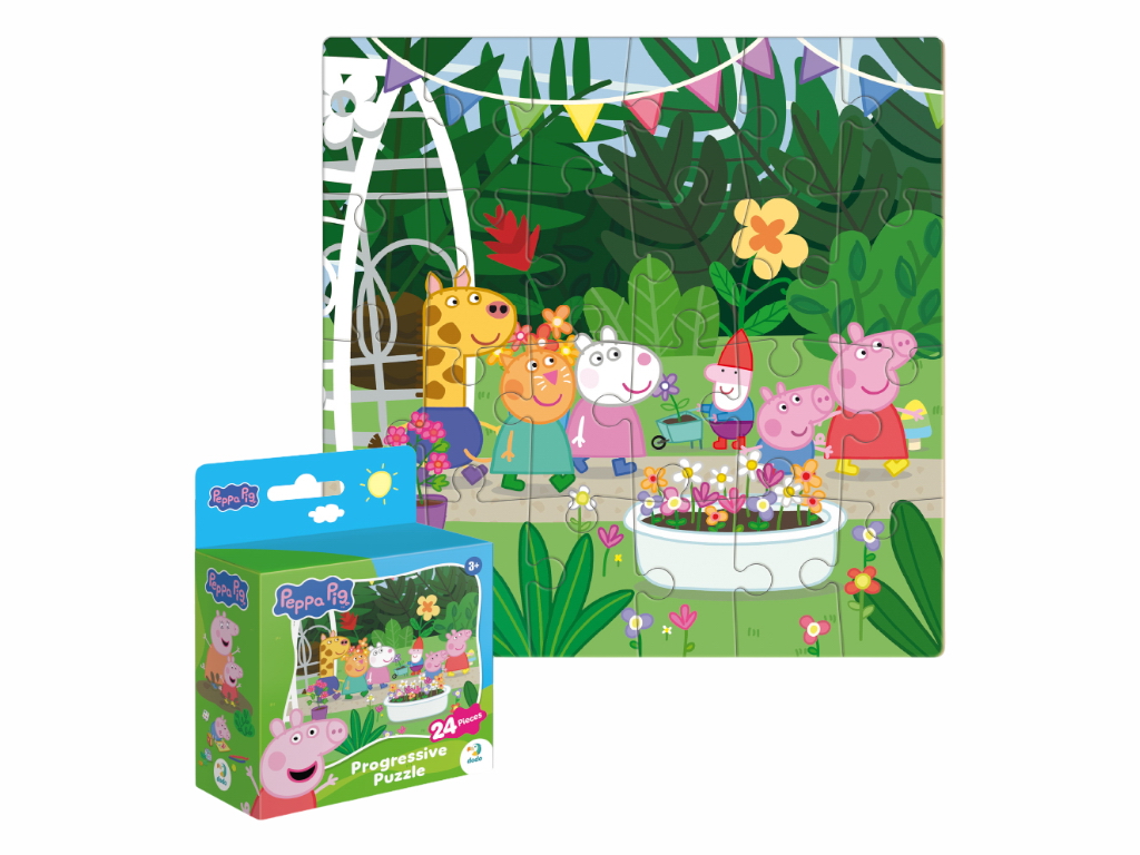 Пазл на 24 элемента Peppa Pig, Дивокрай, DoDo 200479