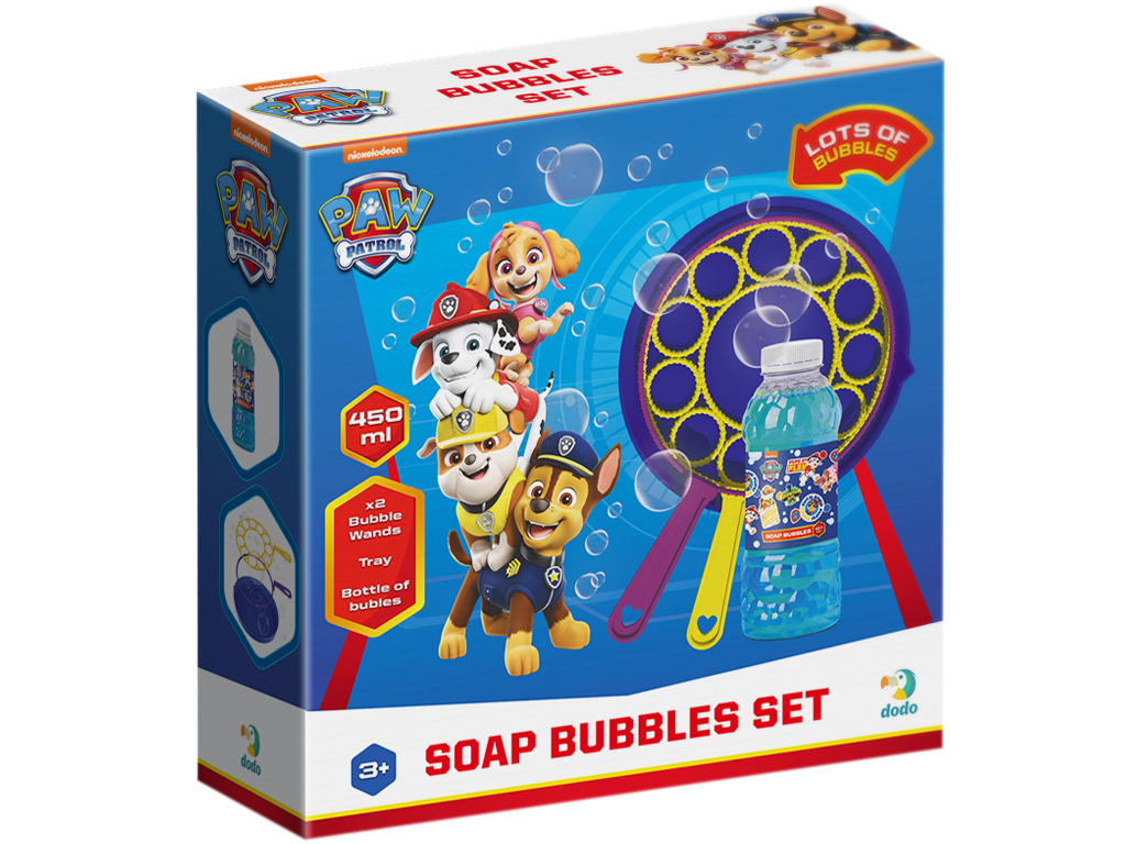 Набор мыльных пузырей Paw Patrol 450 мл, DoDo