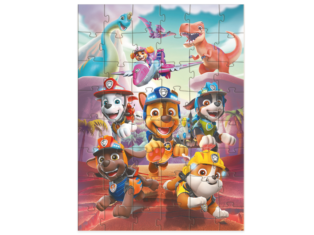 Пазл Paw Patrol, Dino Rescue, 48 элементов, DoDo 200525
