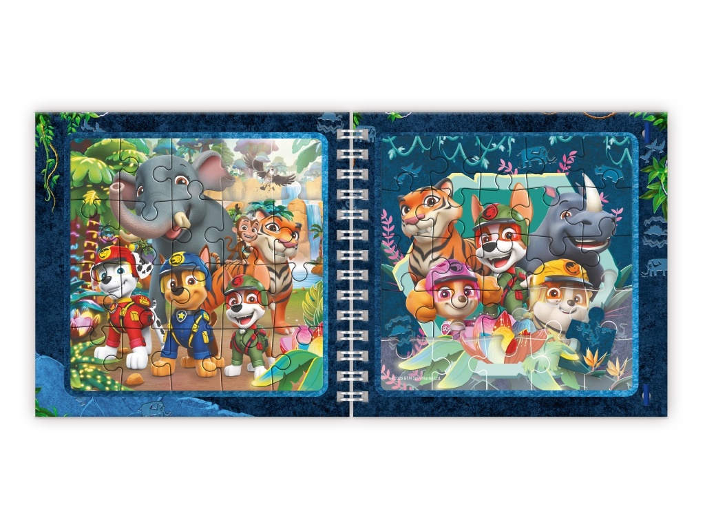 Магнітний пазл Paw Patrol. Лапи джунглів, DoDo 200543