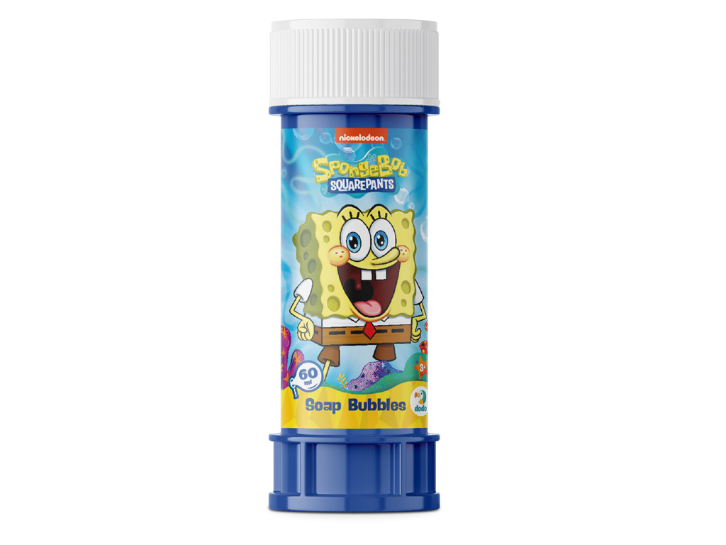 Мыльные пузыри Sponge Bob 60 мл, DoDo 200592
