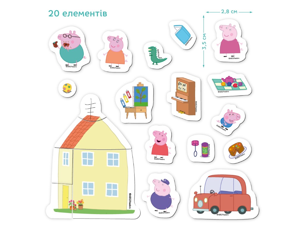 Магнітний Дім Мрії Peppa Pig, DoDo 200615