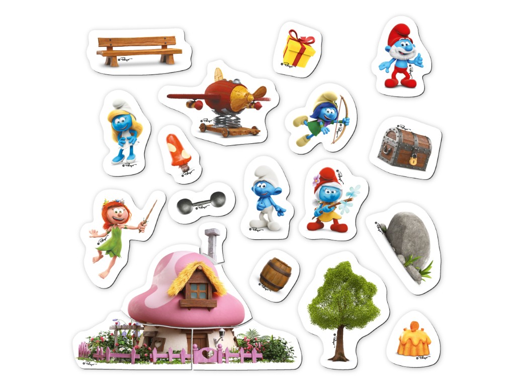 Магнітний Дім Мрії The Smurfs, Котедж Смурфетти, DoDo 200618