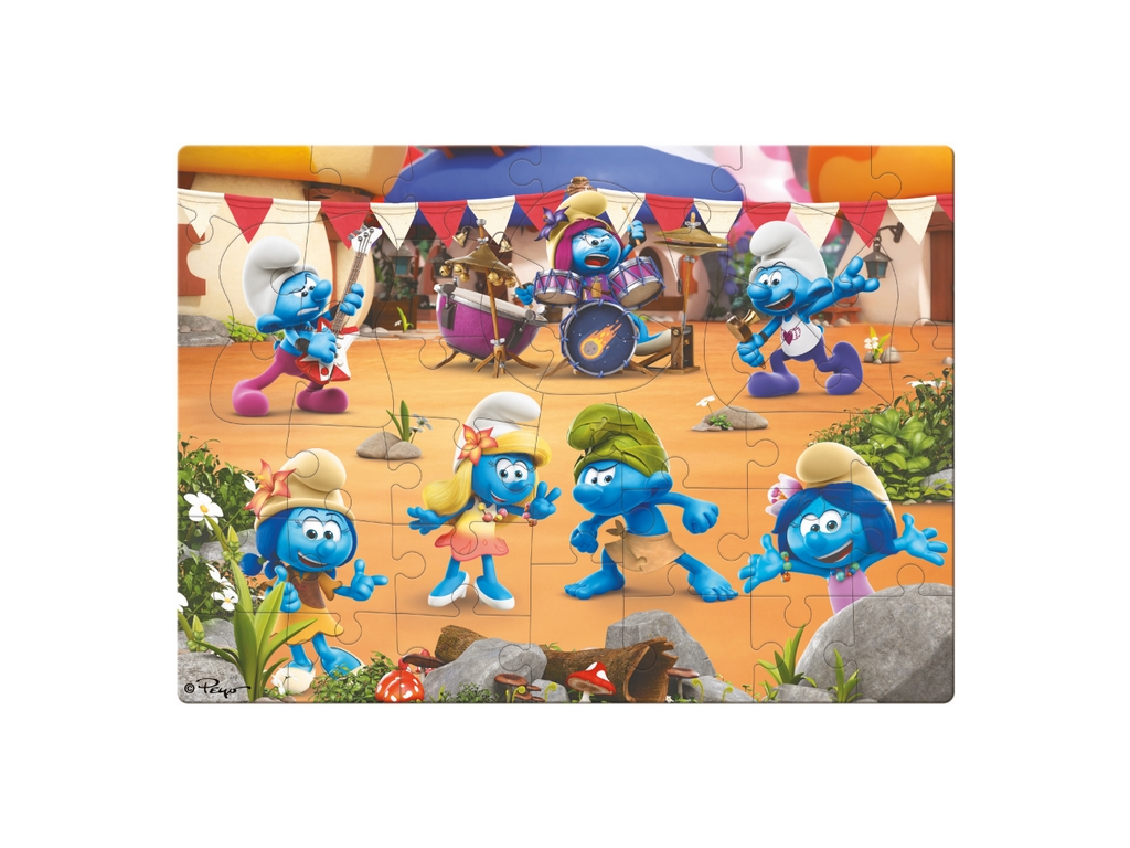 Пазл напольный The Smurfs 200619, 40 элементов, DoDo