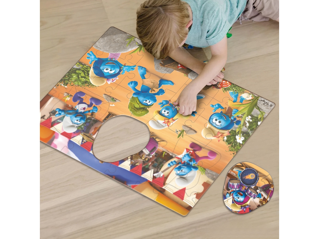 Пазл напольный The Smurfs 200619, 40 элементов, DoDo