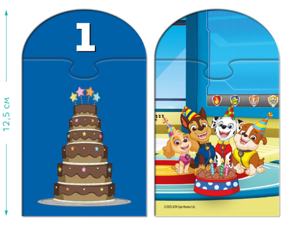 Навчальна гра Paw Patrol Лічба від 1 до 10, DoDo