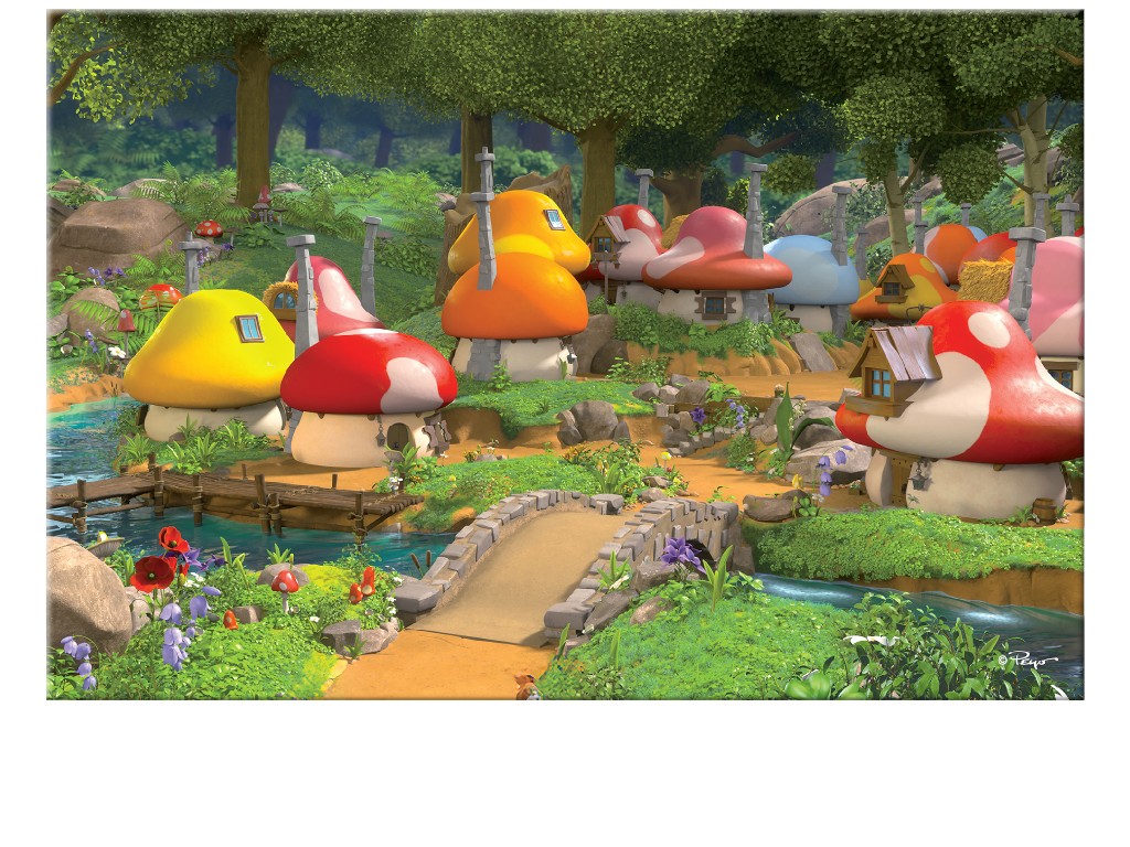 Магнітна гра з планшеткою The Smurfs, DoDo 200627
