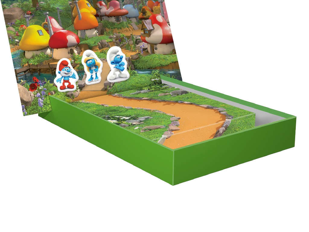 Магнітна гра з планшеткою The Smurfs, DoDo 200627