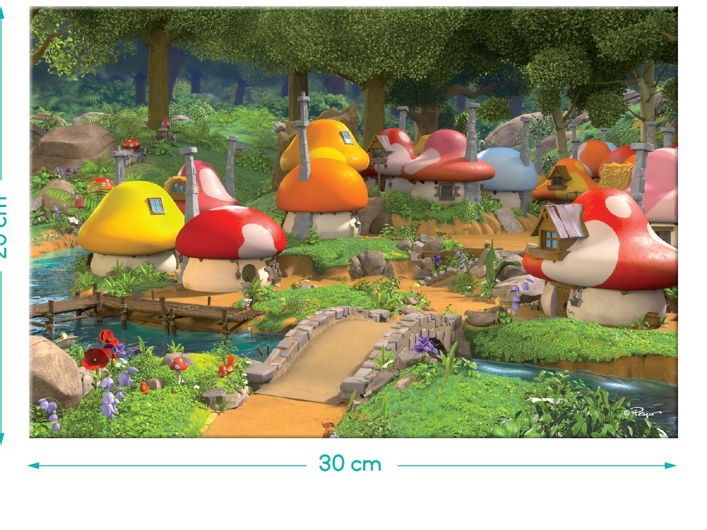 Магнітна гра з планшеткою The Smurfs, DoDo 200627