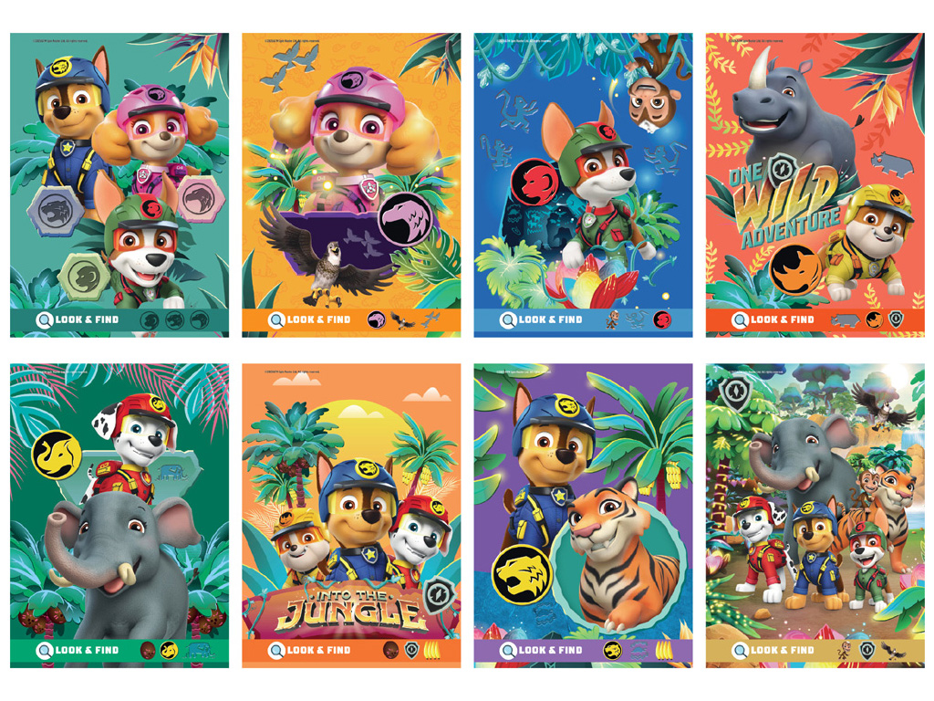 Водна розмальовка багаторазова "Paw Patrol, Джунглі", DoDo
