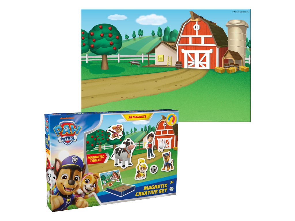 Магнітна гра з планшеткою Paw Patrol, Пригоди на фермі, DoDo 200639