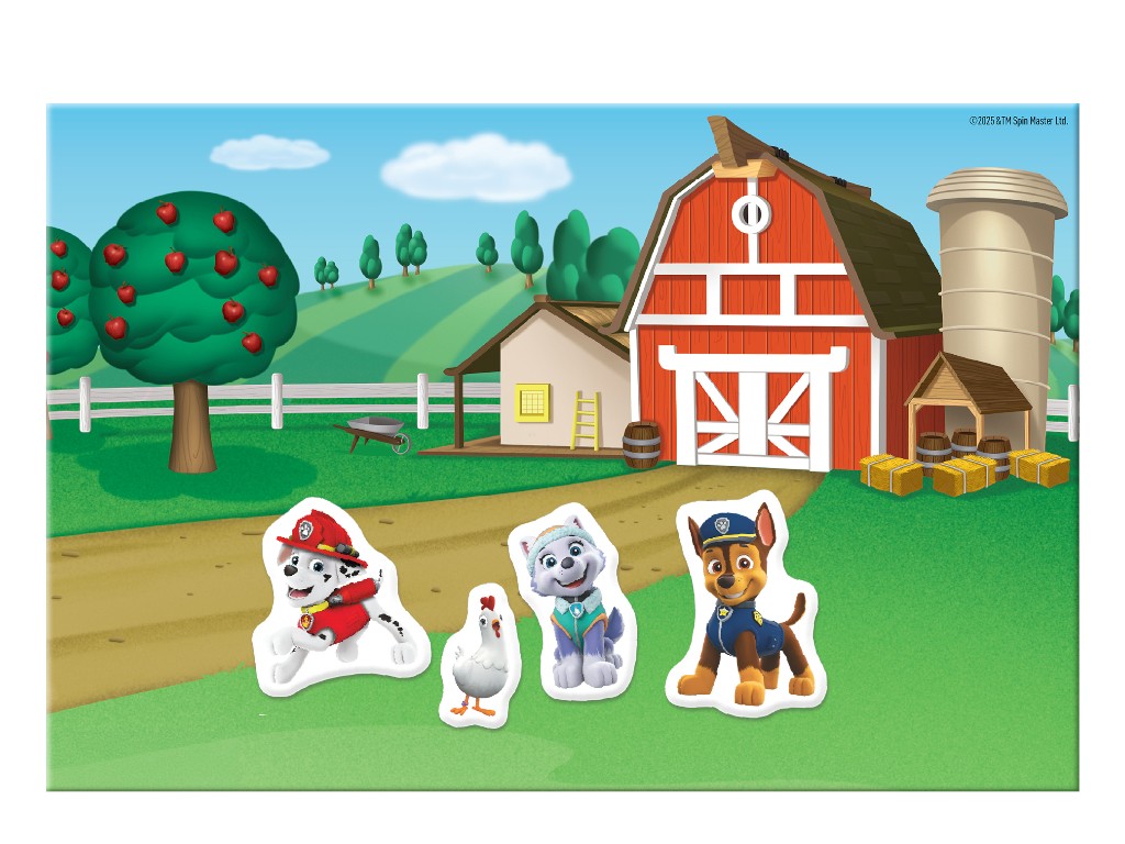 Магнітна гра з планшеткою Paw Patrol, Пригоди на фермі, DoDo 200639