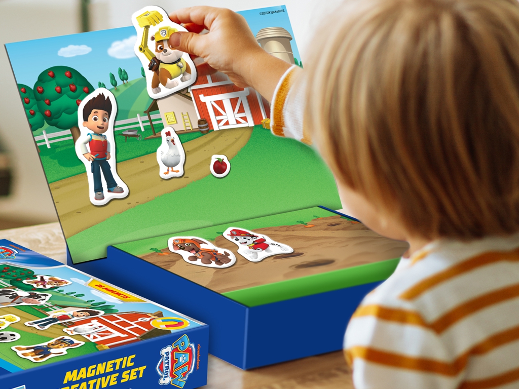 Магнітна гра з планшеткою Paw Patrol, Пригоди на фермі, DoDo 200639