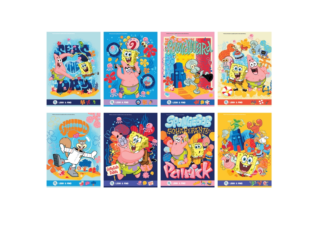 Водна розмальовка багаторазова "SpongeBob", DoDo