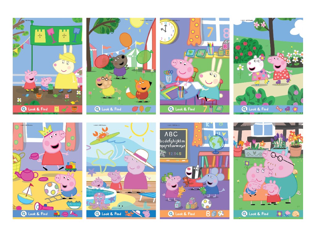 Набір водних розмальовок "Peppa Pig", книжка-розмальовка 8 стор., маркер, вік 3+, Dodo
