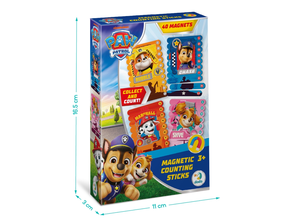 Магнітні палички для рахування Paw Patrol, Герої-рятувальники, DoDo