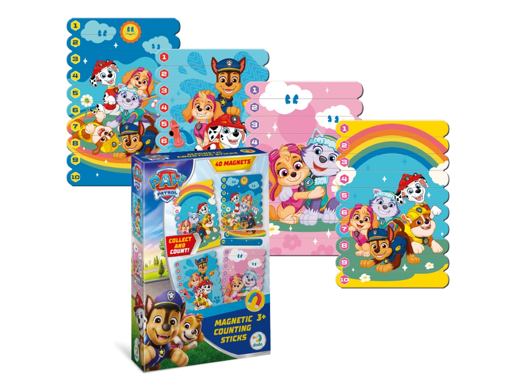 Магнітні палички для рахування Paw Patrol, Дружба зростає, DoDo