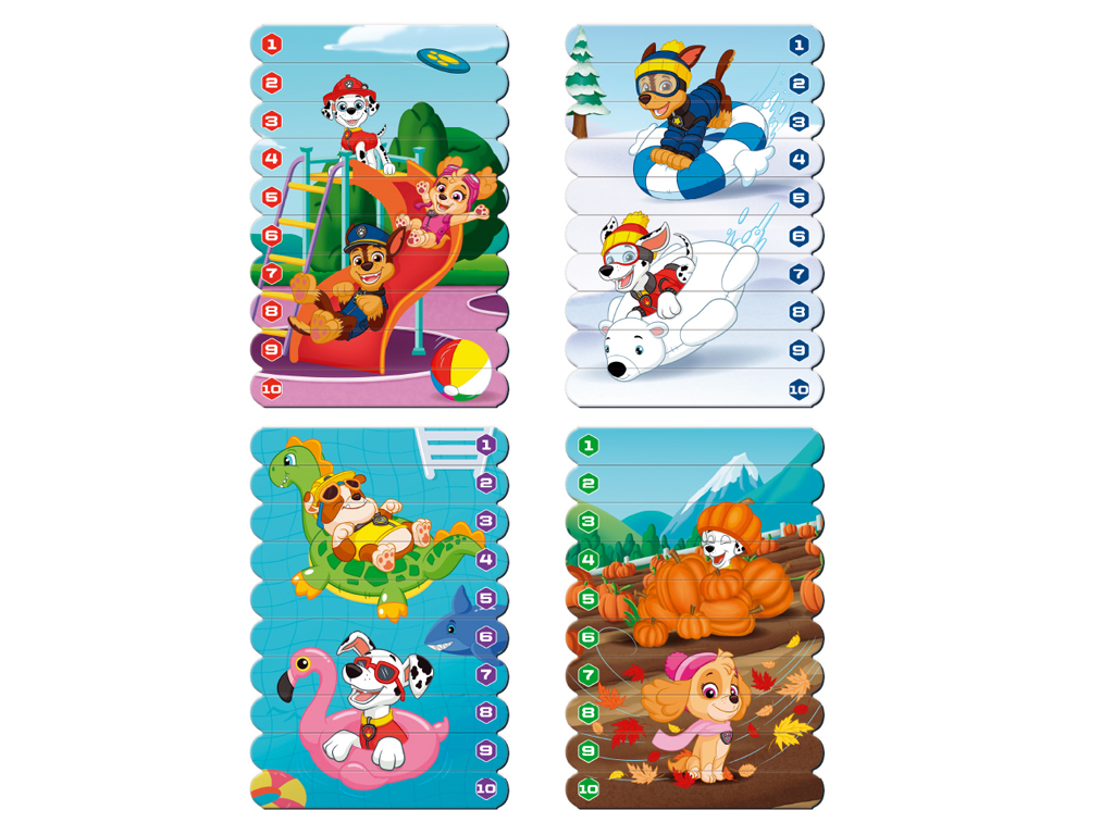 Магнітні палички для рахування Paw Patrol, Сезони, DoDo