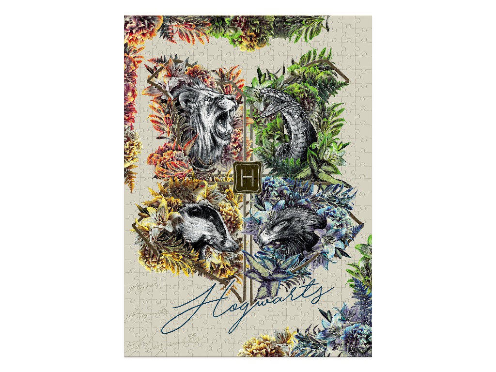 Пазл Hard-M Harry Potter, Факультети Гоґвортса, 450 елементів, DoDo
