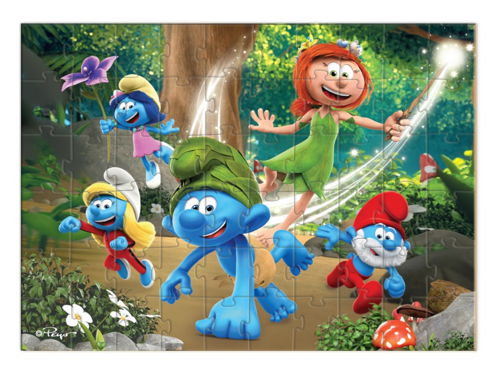 Пазл на 60 елементів The Smurfs, Принцеса Листка, DoDo 200663