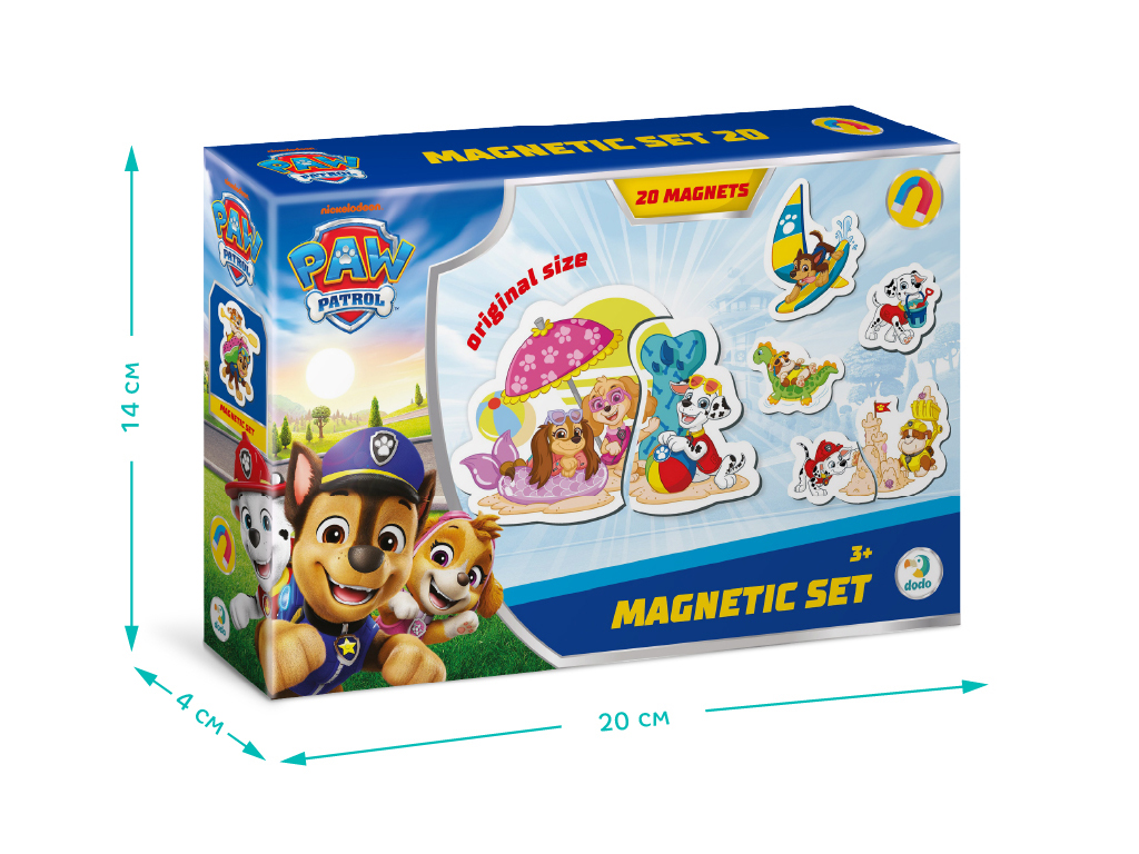 Набір магнітів Paw Patrol, Сонячний настрій, DoDo