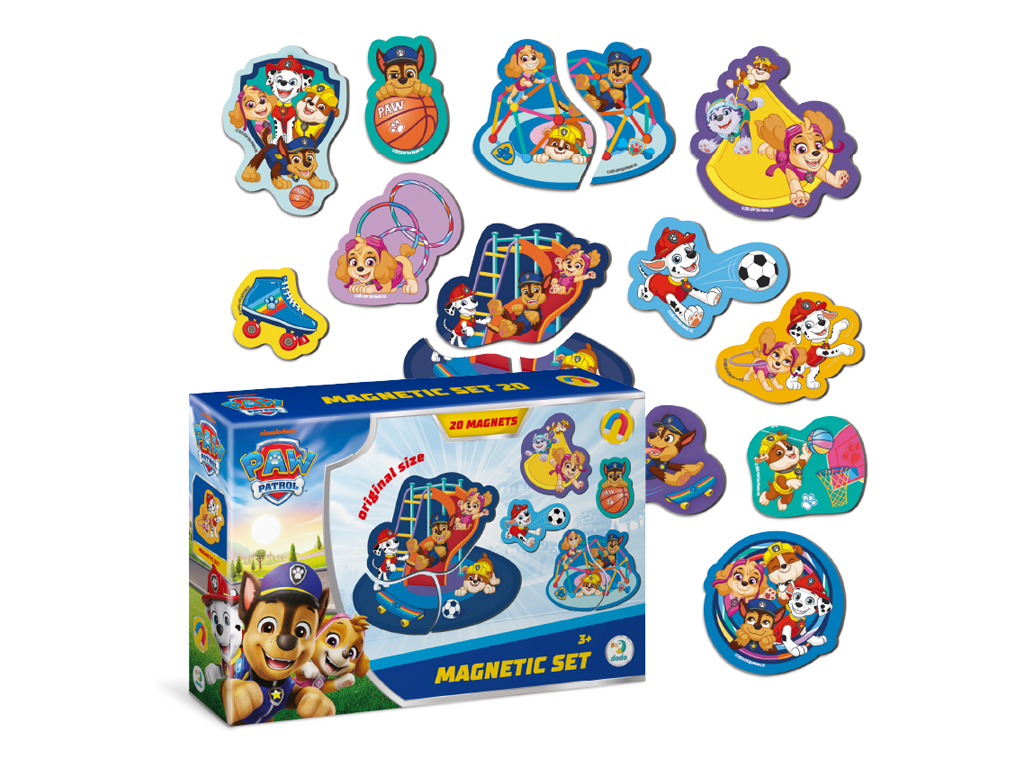 Набір магнітів Paw Patrol, Ігровий майданчик, DoDo 200668